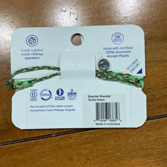 4Ocean bracelet. Funds a global ocean cleanup operation. - Picture 2 of 2